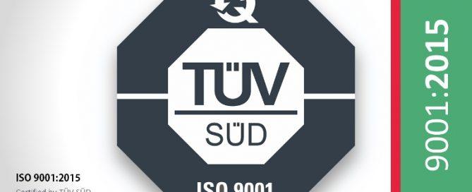 TermoPlus is accredited with ISO 9001-2015 certified by TÜV SÜD