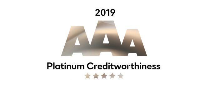 Platinum AAA Credit Rating